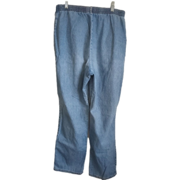 Vintage Elastic High Waist Mom Jeans - Picture 6 of 7